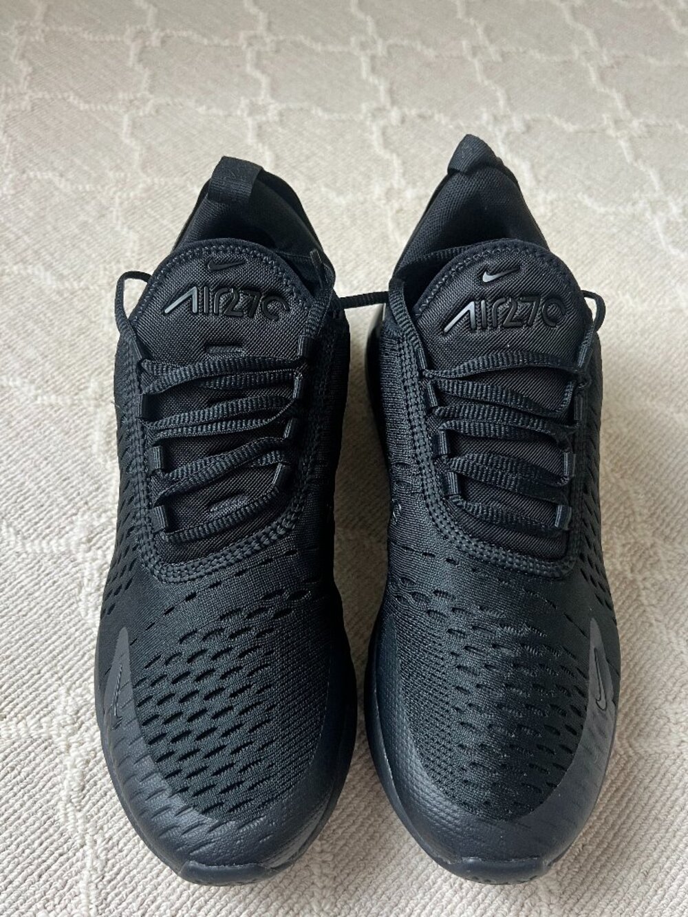 Nike Air Max 270 Triple Black Men’s Size 8 New in Box AH8050-005